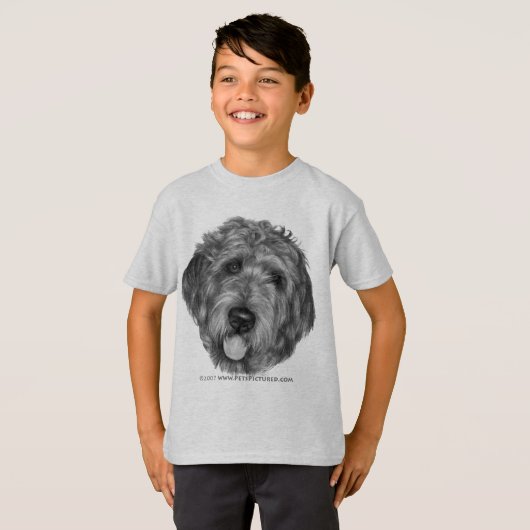 Labradoodle T-Shirt (Vorne ganz)