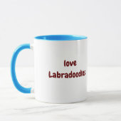Labradoodle Tasse (Links)