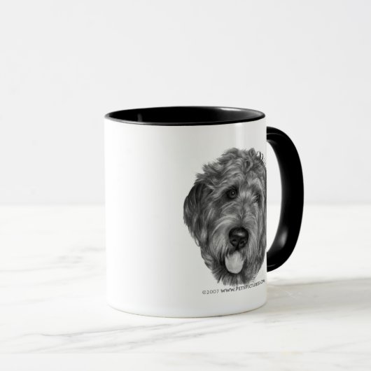 Labradoodle Tasse (VorderseiteRechts)