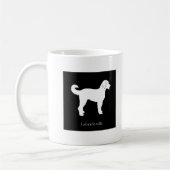 Labradoodle Tasse (Schwarzes) (Links)