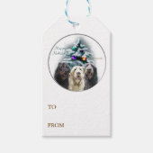 Labradoodle Trio Christmas Geschenkanhänger (Vorderseite)