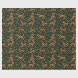 Labradoodle und BlackBerry Wrapping Paper Geschenkpapier