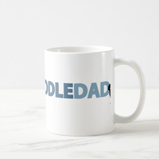 Labradoodle Vater Kaffeetasse (Rechts)