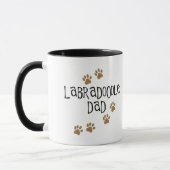 Labradoodle Vater Tasse (Links)
