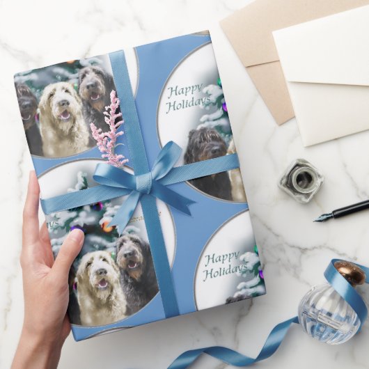 Labradoodle Weihnachten Geschenkpapier (Schenken)