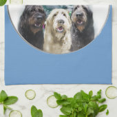 Labradoodle Weihnachten Küchentuch (Gefaltet)