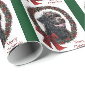 Labradoodle Weihnachtsgeschenke Geschenkpapier (Rolleneckpunkt)