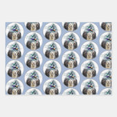 Labradoodle Weihnachtsgeschenke Geschenkpapier Set (Vorderseite 2)