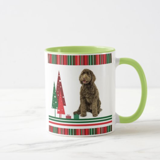 Labradoodle WeihnachtsTasse Tasse (Rechts)