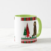 Labradoodle WeihnachtsTasse Tasse (VorderseiteRechts)