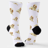 Labradoodle-Welpe Hund Socken (Gewinkelt)