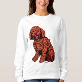 Labradoodle Women's Sweatshirt (Vorderseite)