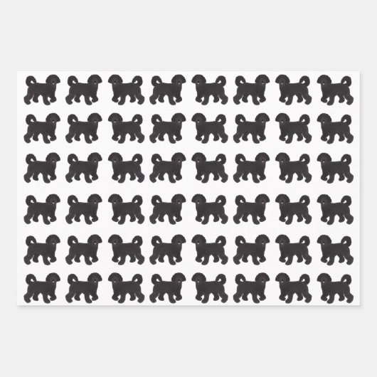 Labradoodle Wrapping Paper Sheets Geschenkpapier Set (Vorderseite 3)