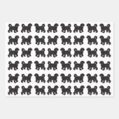 Labradoodle Wrapping Paper Sheets Geschenkpapier Set (Vorderseite 2)