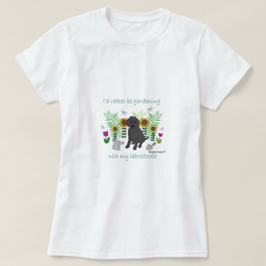 LabradoodleBlk T-Shirt (Design vorne)