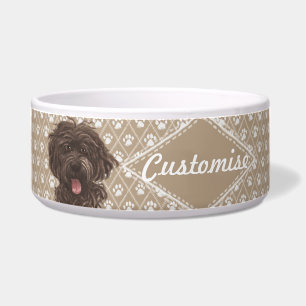 ©LabraDoodleFriends HundLabradoodle Schüssel-Beige Napf
