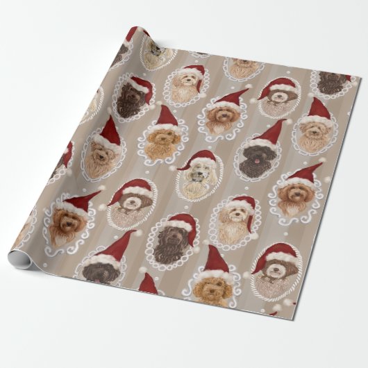 ©LabraDoodleFriends HundLabradoodle Verpackung Geschenkpapier (Ungerollt)