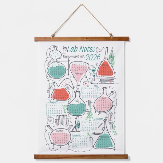 Labrador 2026 wandteppich mit holzrahmen (Vorderseite)