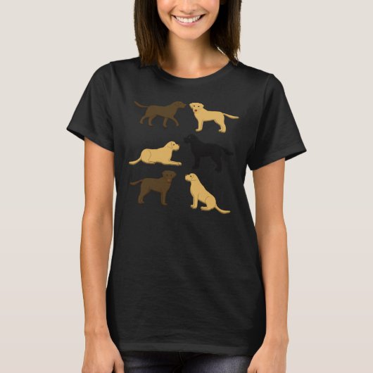 Labrador 2 T-Shirt (Vorderseite)