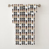 Labrador 3 Farben Cartoon Kopf Badhandtuch Set (Insitu)