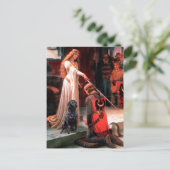 Labrador 4 (schwarz) - Die Akkolade Postkarte (Stehend Vorderseite)