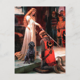 Labrador 4 (schwarz) - The Accolade Postkarte