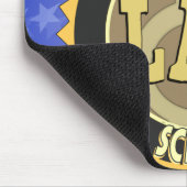 LABRADOR ABZEICHEN LABOR WISSENSCHAFT MOUSEPAD (Ecke)