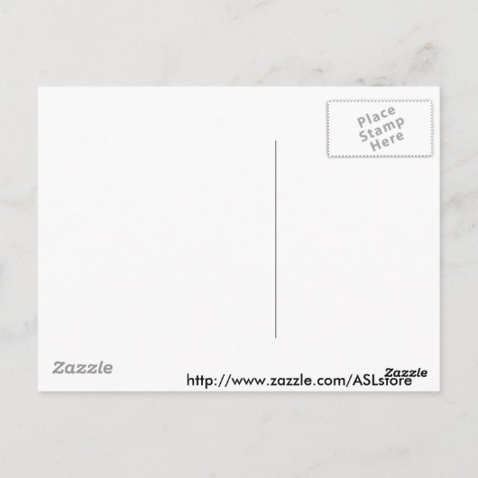 LABRADOR ABZEICHEN LABOR WISSENSCHAFT POSTKARTE (Rückseite)