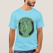 LABRADOR ABZEICHEN LABOR WISSENSCHAFT T-Shirt (Vorderseite)
