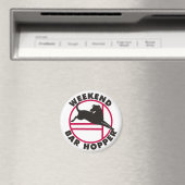 Labrador Agility Weekend Bar Hopper Magnet (In Situ (Geschirrspüler))