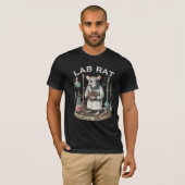 Labrador-Ammenhemden, Labrador Rat: Science Geek M T-Shirt (Vorne ganz)
