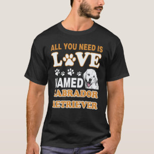 Labrador Anatomie eines Labrador Retriever Hundes T-Shirt
