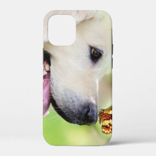 Labrador And Butterfly Throw Pillow Case-Mate iPhone Hülle