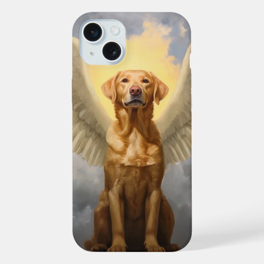 Labrador Angel iPhone Hülle (Rückseite)