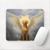 Labrador Angel Mousepad (Mit Mouse)