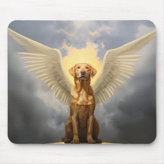 Labrador Angel Mousepad (Vorne)