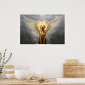 Labrador Angel Poster (Küche)