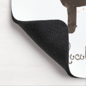 Labrador-Aquarelldesign Mousepad (Ecke)