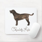 Labrador-Aquarelldesign Mousepad (Mit Mouse)