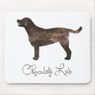 Labrador-Aquarelldesign Mousepad