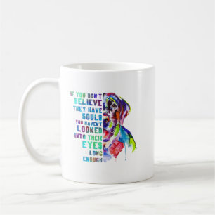Labrador Artwork, wenn Sie nicht glauben, dass sie Kaffeetasse