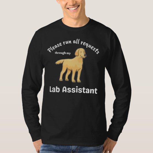 Labrador Assistant T-Shirt (Vorderseite)