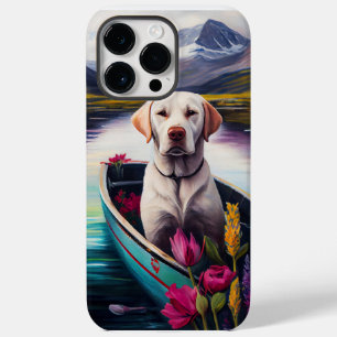 Labrador auf einem Paddle: Ein Landschaftliches Ab Case-Mate iPhone 14 Pro Max Hülle