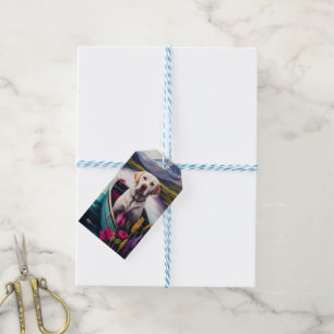 Labrador auf einem Paddle: Ein Landschaftliches Ab Geschenkanhänger