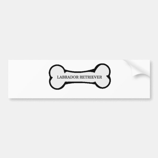 Labrador Autoaufkleber (Vorne)
