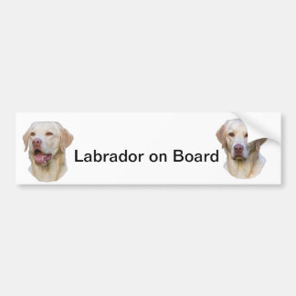 Labrador-Autoaufkleber Autoaufkleber