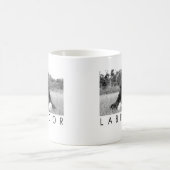 Labrador B&W Kaffeetasse (Mittel)