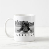 Labrador B&W Kaffeetasse (Links)