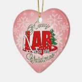 LABRADOR BB BLOOD BANK MERRY CHRISTMAS LABOR KERAMIKORNAMENT (Links)