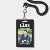 Labrador Berater Abzeichen Ausweis (Vorderseite mit Lanyard)